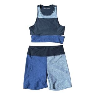 Outdoor Voices Set XS blue and gray